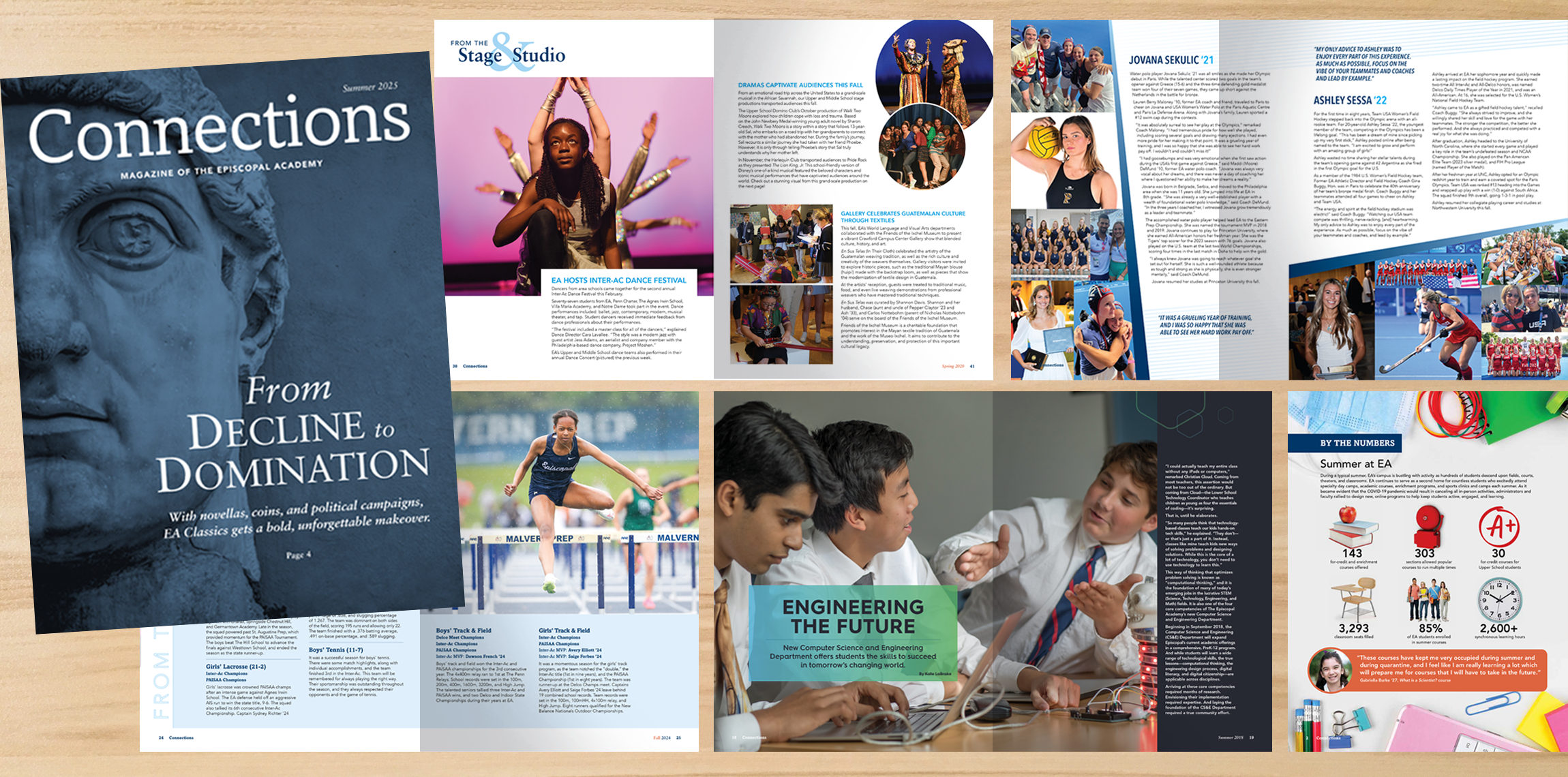 The Episcopal Academy alumni magazine and editorial design